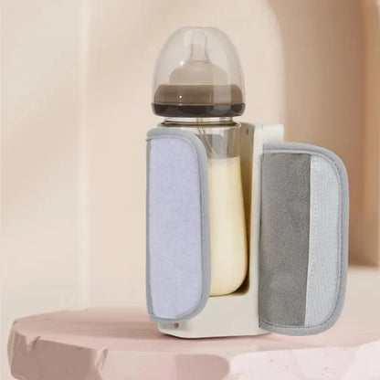 Portable Rechargeable Baby Bottle Warmer – 2000mAh, USB-C