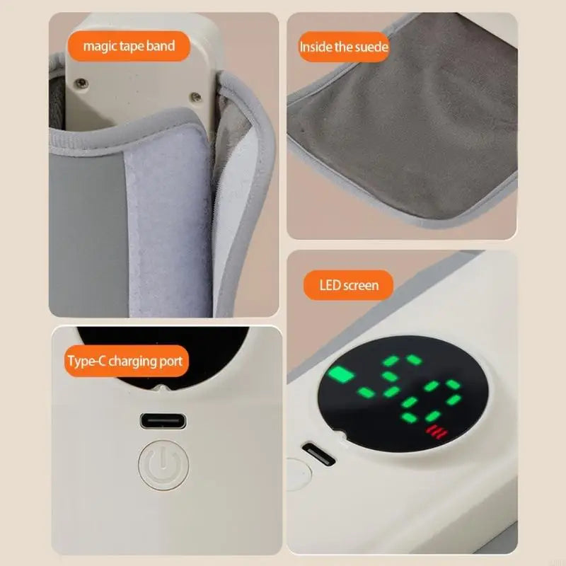 Portable Rechargeable Baby Bottle Warmer – 2000mAh, USB-C